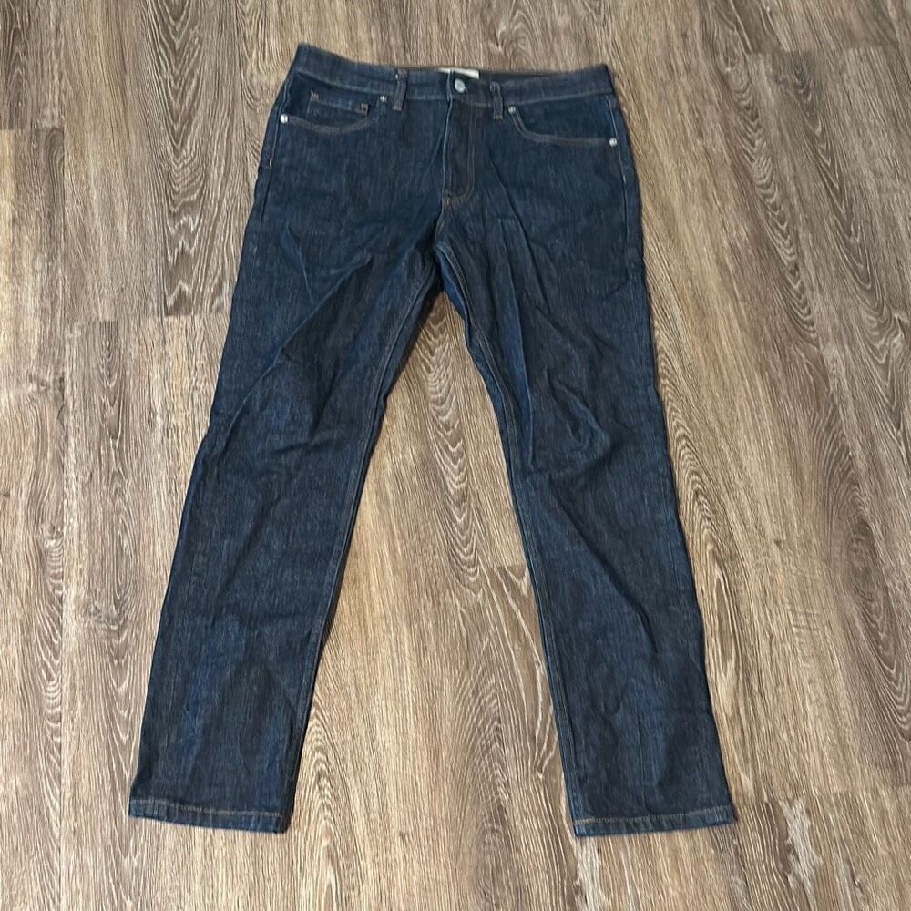 Everlane Men’s slim fit dark denim jeans 32x30